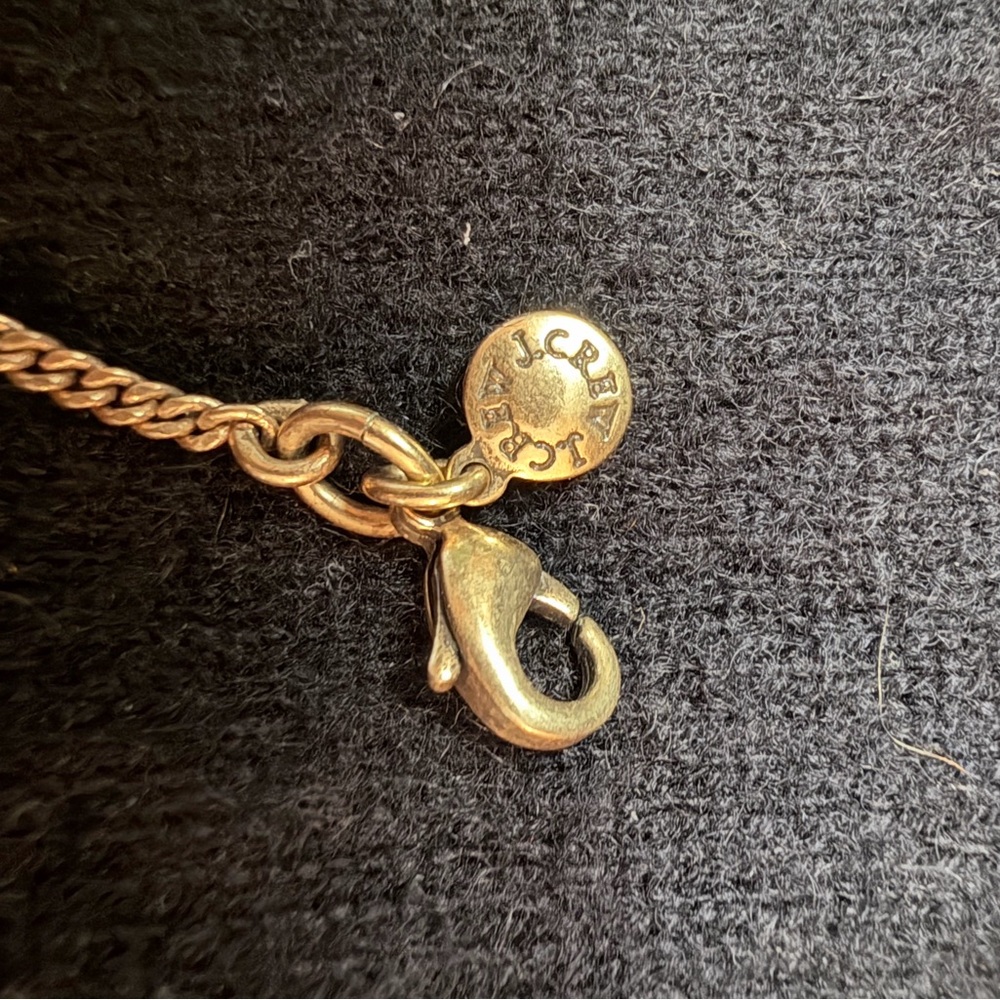J. Crew Gold and Turquoise Statement Necklace - Picture 3 of 4